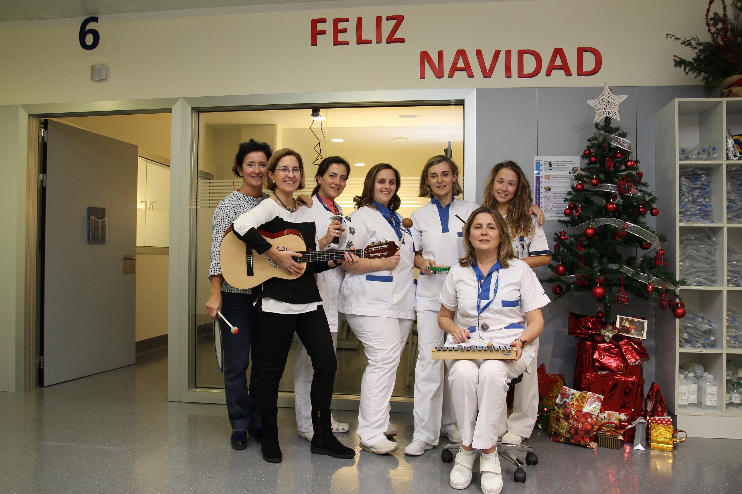 La musicoterapia, una ayuda para los pacientes hospitalizados durante estas fiestas de Navidad